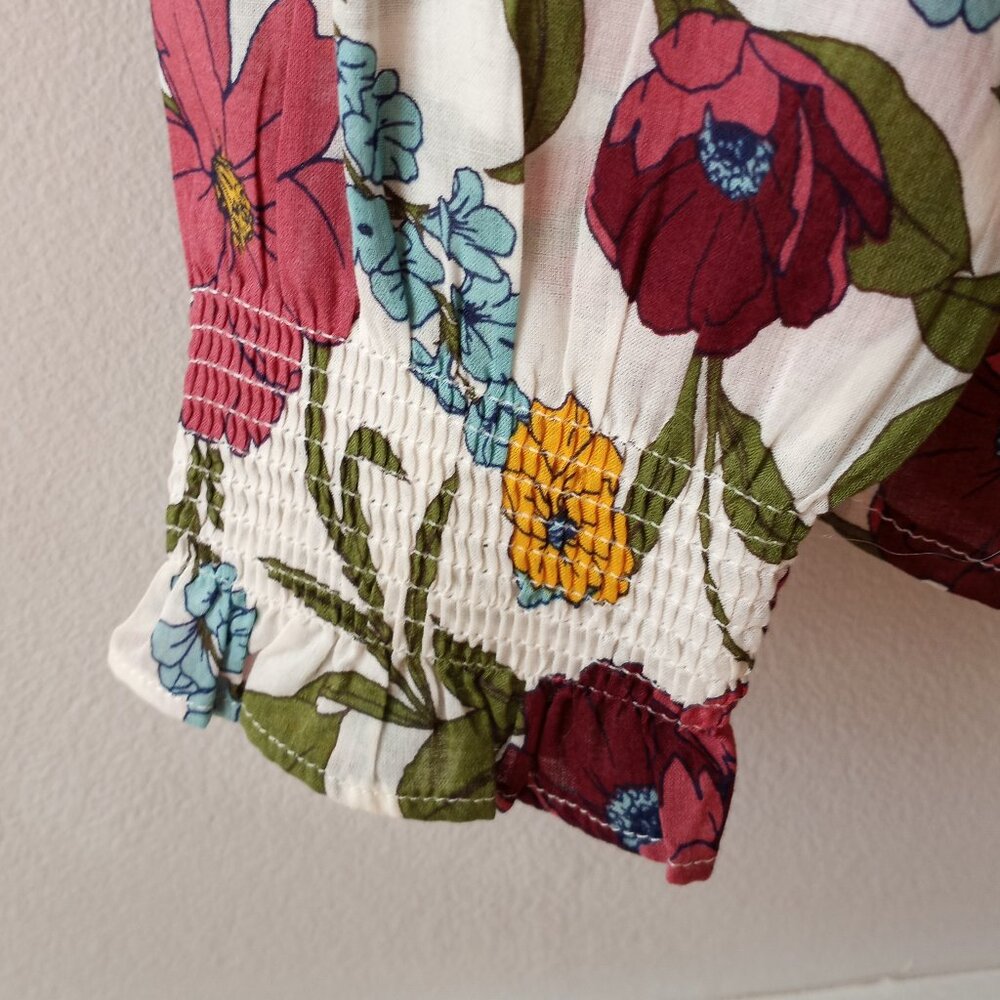 'Talbots' Floral Blouse S/P EUC - Picture 15 of 15